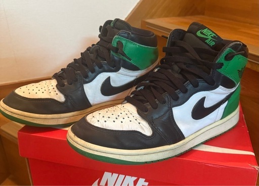 Nike Air Jordan 1 Retro High OG  Celtics/Black and Lucky Green 26.5