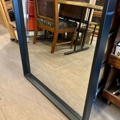 《売約済》IKEA NISSEDAL ウォールミラー 鏡 姿見 シンプル ミラー 立て掛け 壁掛け イケア nissedal ニッセダール の画像