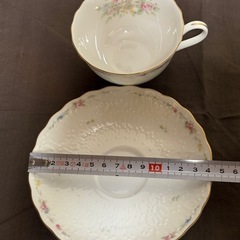 #ティーカップ　ソーサー　2つまとめの画像