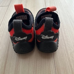 キッズ靴　12㎝　ほぼ未使用　adidas ミッキーの画像