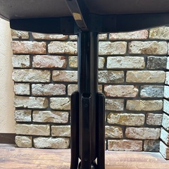 ブルックリンスタイル　ミッドセンチュリー　ヴィンテージ　丸テーブル　サイドテーブル　シャビーモダン の画像