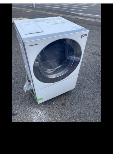 NO B803?福岡市内配送設置無料✨?NA-VG1300Lドラム式洗濯乾燥機 Cuble（キューブル） シルバーステンレス [洗濯1