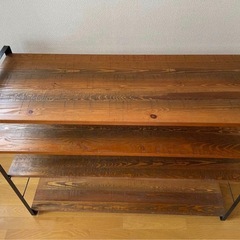 a.depeche アデペシュ4段 棚シェルフ・ヴィンテージ風　インダストリアルの画像