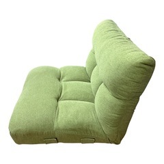 座椅子 グリーンの画像