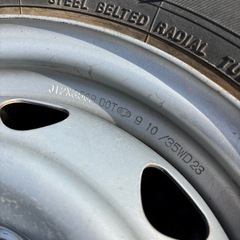 鉄、マルチホイールタイヤ4本セットの画像