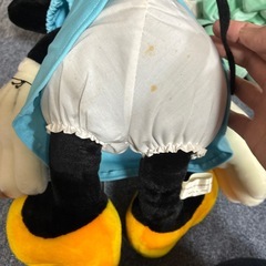 ミニーマウス大型ぬいぐるみ2体の画像