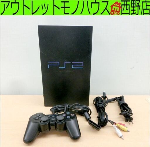 難あり PS2 本体 SCPH-39000 ブラック プレステ2 SONY プレイステーション2 札幌 西野店
