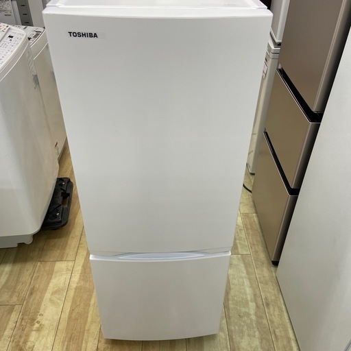 東芝 153L冷凍冷蔵庫【リサイクルフカツ岡崎倉庫店】260228SM-20