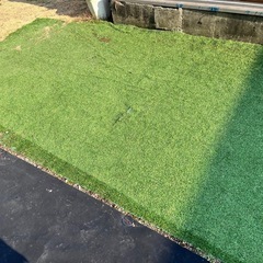 人工芝　DIY　の画像