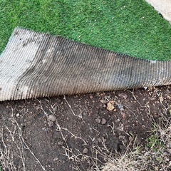 人工芝　DIY　の画像