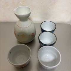 日本酒用　徳利とおちょこの画像