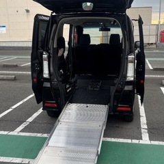 車検付きN-BOX + カスタム Custom G スロープ 電動ウインチ ワンオーナ車の画像