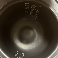 アイリスオオヤマ炊飯器3合炊きの画像