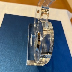 ホンダ　クリスタル製　時計付きオブジェ　希少　レア　自動車の画像