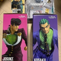 一番くじ　ジョジョの奇妙な冒険　ダイヤモンドは砕けない　A賞東方仗助　C賞　川尻浩作　E賞　しげちーの画像