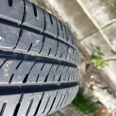 【決定しまた】サマータイヤ４本セット　165/65r/14中古の画像