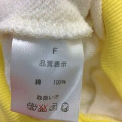 ★ トラコ トレーナー 半袖 フリー 中古 阪神タイガース 野球　応援グッツの画像