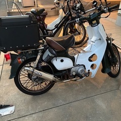 スーパーカブ 不動車 部品取り カスタム多数の画像