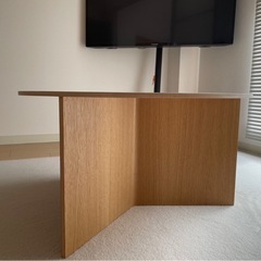 正規品　美品　HAY スリットテーブル オーク XL SLIT TABLE ヘイ　テーブル ローテーブル サイドテーブル カフェの画像