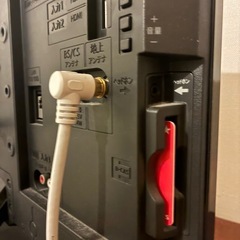 中古テレビSHARP19インチの画像