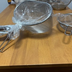 ザルなど 5点の画像