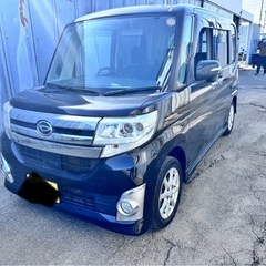 25年式タントカスタム　X 全ての機能好調　テレビ、ナビ、記録簿ありの画像