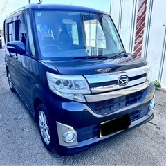 25年式タントカスタム　X 全ての機能好調　テレビ、ナビ、記録簿ありの画像