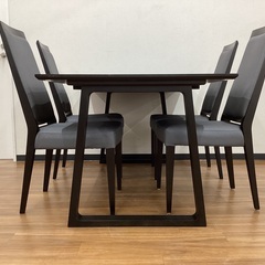 【トレファクマーケット久喜店】光グローバルトレーディング　ダイニング5点セット　Laylaの画像