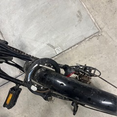 折り畳み自転車　カゴ付きの画像