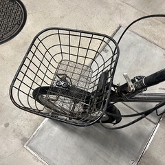 折り畳み自転車　カゴ付きの画像