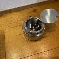 和田助製作所　ステンレスシュガーポット スプーン付きの画像
