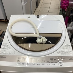TOSHIBA   東芝　洗濯機　AW-7GM1  2022年製  7㎏の画像