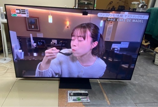 & TV SHARP シャープ　AQUOS アクオス　75インチ　4T-C75EL1 リモコンあり　2022年製　動作確認済み