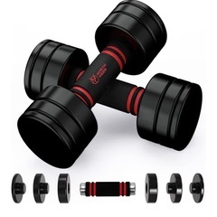 可変式ダンベルとケトルベルの画像