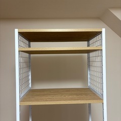 ニトリ　冷蔵庫上　ラック　収納　　の画像