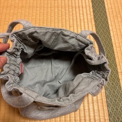 スウェット生地バッグの画像