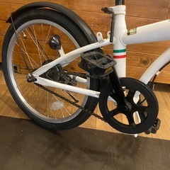 【タイヤ新品！】20インチ折りたたみ自転車　シングルギアの画像