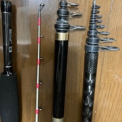 釣り竿３本セット　【3月7日（土） AM受渡し指定】の画像
