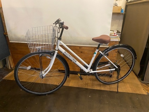 SALE！3月8日まで【LEDオートライト】27インチ自転車　6速　