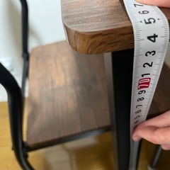 ダイニングテーブル　ダイニングチェア　3点セットの画像