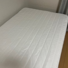 無印良品の脚付マットレス（シングル）の画像
