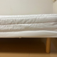 無印良品の脚付マットレス（シングル）の画像