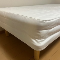 無印良品の脚付マットレス（シングル）の画像