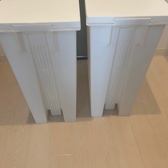 ニトリ 45L ペダル式ゴミ箱×2の画像