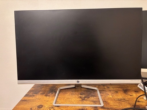 【美品】HP 27fw 27インチ液晶モニター フルHD IPS 非光沢 スピーカー内蔵