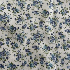 花柄生地　約95×51cm
の画像