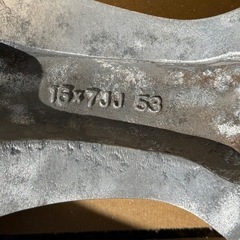 スバル インプレッサ GC8純正ホイール 16インチ ゴールド WRX STI の画像