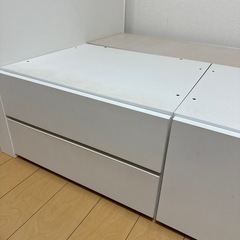 ニトリ収納付きベッドの画像