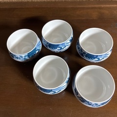 法事などに湯呑５脚（出品３／１まで）の画像