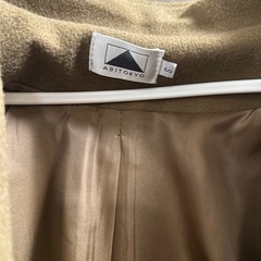 チェスターコート　S 茶色の画像